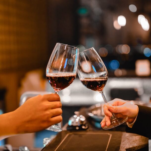 Páginas web restaurantes - Copas brindis