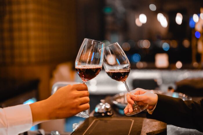 Páginas web restaurantes - Copas brindis